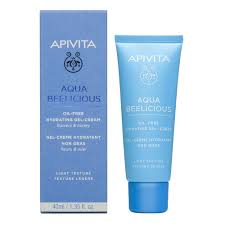 APIVITA AQUA BEELICIOUS OIL-FREE HYDRATING GEL-CREAM 40ML - Farmacia Castello Srl