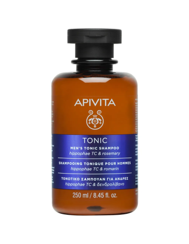 APIVITA SHAMPOO TONIC MEN HIPPOPHAE & ROSMARINO 250 ML - Farmacia Castello Srl