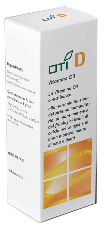 OTI D VITAMINA D3 GOCCE 50ML - Farmacia Castello Srl