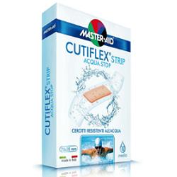 CEROTTO MASTER-AID CUTIFLEXMED STRIP TRASPARENTE IMPERMEABILE SUPPORTO IN POLIURETANO GRANDE 10 PEZZI - Farmacia Castello Srl