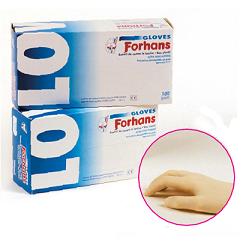 GUANTO IN LATTICE FORHANS MISURA LARGE 100 PEZZI - Farmacia Castello Srl