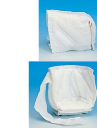 GOMITIERA/TALLONIERA IN TESSUTO NON TESSUTO CON DOPPIA IMBOTTITURA OVATTATA. REGOLABILE TRAMITE CINTURINO DI FISSAGGIO IN VELCRO. ASSORBENTI E TRASPIRANTI - Farmacia Castello Srl