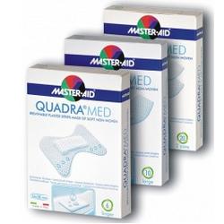 CEROTTO MASTER-AID QUADRA DERMOATTIVO GRANDE 10 PEZZI - Farmacia Castello Srl