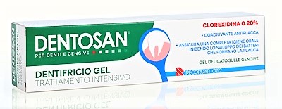 DENTOSAN GEL DENTIFRICIO CLOREXIDINA 0,2% 75 ML - Farmacia Castello Srl