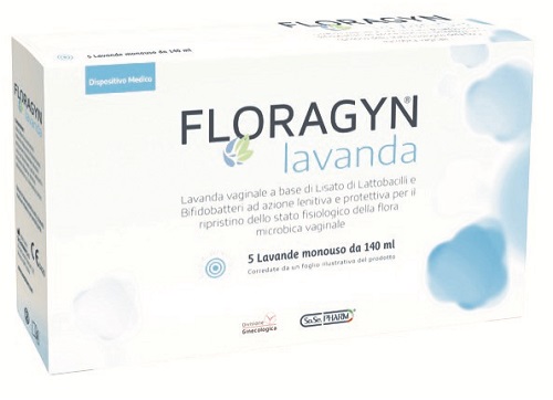 LAVANDA VAGINALE A BASE DI LATTOBACILLI LISATI FLORAGYN LAVANDA 140ML 5FLACONI - Farmacia Castello Srl
