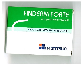 FINDERM FORTE CAPSULE MOLLI VAGINALI CONFEZIONE DA 6 PEZZI - Farmacia Castello Srl
