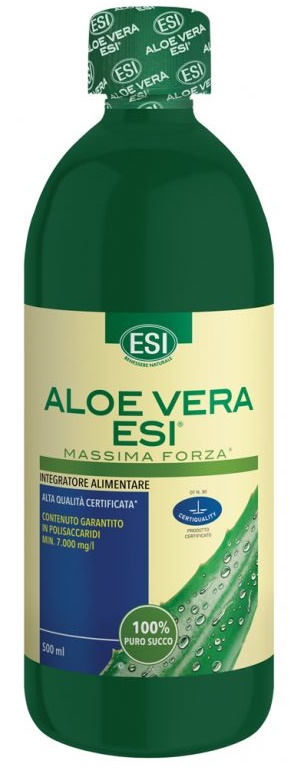 ESI ALOE VERA SUCCO MASSIMA FORZA 500 ML - Farmacia Castello Srl