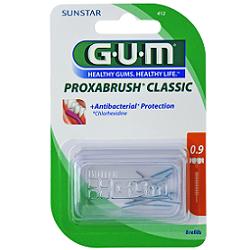 GUM PROXABRUSH CLASSIC 412 SCOVOLINO INTERDENTALE 8 PEZZI - Farmacia Castello Srl