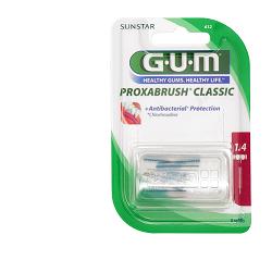 GUM PROXABRUSH CLASSIC 612 SCOVOLINO INTERDENTALE 8 PEZZI - Farmacia Castello Srl