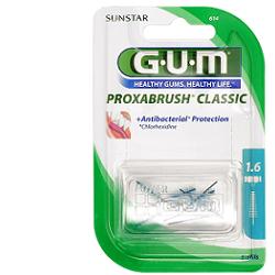 GUM PROXABRUSH CLASSIC 614 SCOVOLINO INTERDENTALE 8 PEZZI - Farmacia Castello Srl