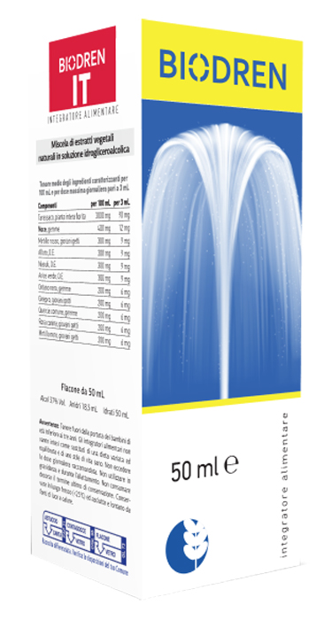 BIODREN IT SOLUZIONE IDROALCOLICA 50 ML - Farmacia Castello Srl