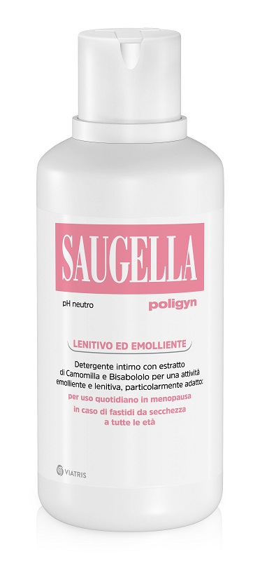 SAUGELLA POLIGYN PH NEUTRO DETERGENTE INTIMO LENITIVO ED EMOLLIENTE 500 ML - Farmacia Castello Srl