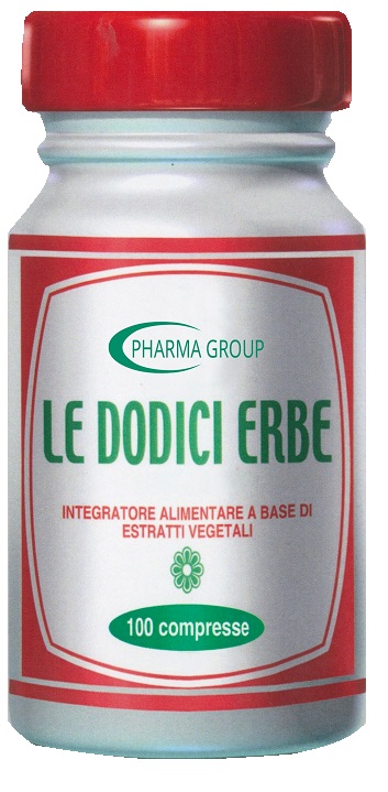 LE DODICI ERBE 100 TAVOLETTE - Farmacia Castello Srl