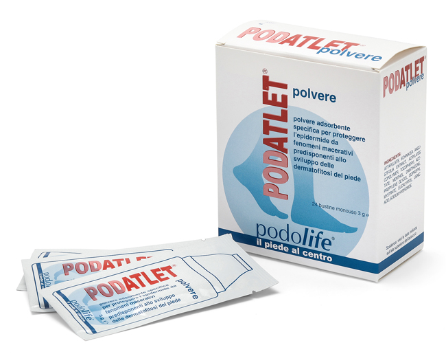 PODATLET POLVERE PIEDI 24 BUSTINE - Farmacia Castello Srl