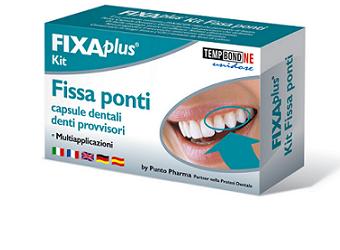 CEMENTO PROVVISORIO PER PONTI FIXAPLUS KIT 1 PEZZO - Farmacia Castello Srl