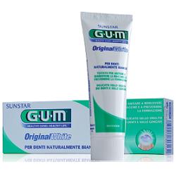 GUM ORIGINAL WHITE DENTIFRICIO 75 ML - Farmacia Castello Srl
