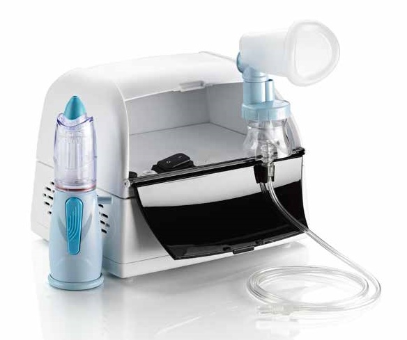 AEROSOL SISTEMA MODULARE NEBULA CON AMPOLLA M2000+MASCHERA+SOLUZIONE NASALE RINOWASH PER TERAPIE INALATORIE - Farmacia Castello Srl