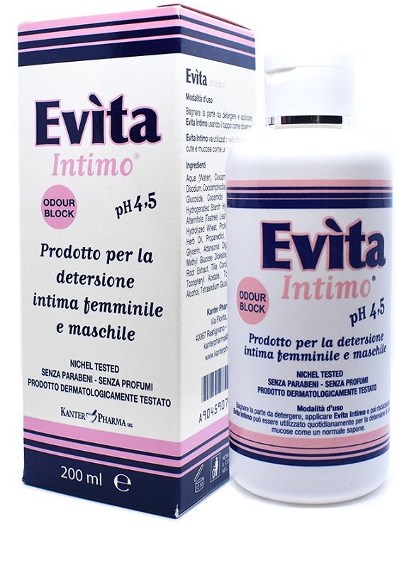 EVITA INTIMO DETERGENTE 200 ML - Farmacia Castello Srl
