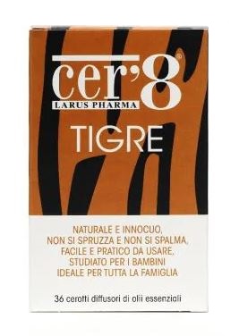 CER'8 TIGRE CUSCINETTO ADESIVO 36 PEZZI - Farmacia Castello Srl
