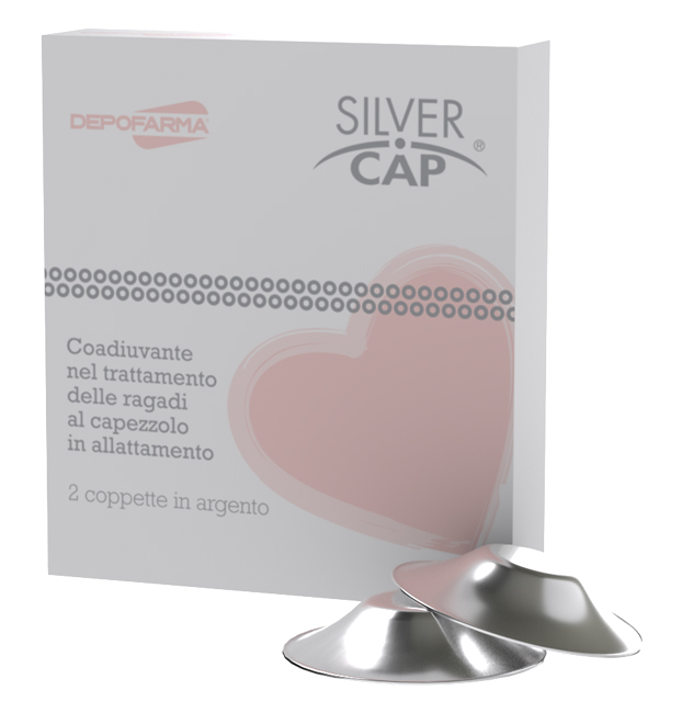 SILVER CAP COPPETTE IN ARGENTO COPRI CAPEZZOLI PER ALLATTAMENTO 2 PEZZI - Farmacia Castello Srl