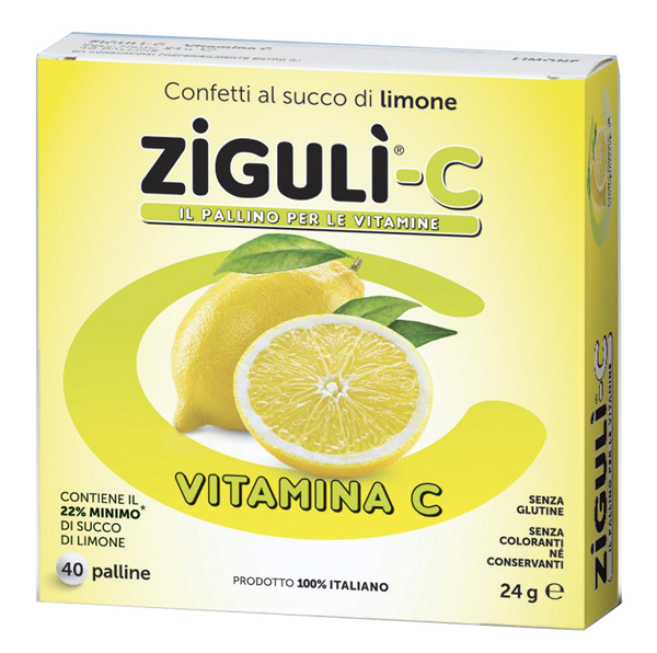 ZIGULI C LIMONE 40 CONFETTI 24 G - Farmacia Castello Srl
