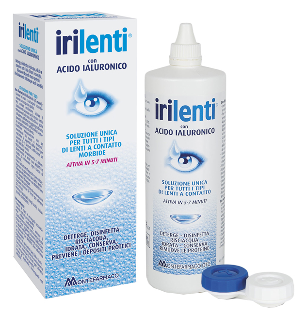 SOLUZIONE UNICA PER LENTI A CONTATTO IRILENTI 300ML - Farmacia Castello Srl