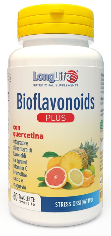LONGLIFE BIOFLAVONOIDS PLUS 60 TAVOLETTE RIVESTITE - Farmacia Castello Srl