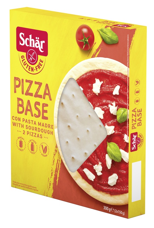 SCHAR PIZZA BASE SENZA LATTOSIO 2 PEZZI DA 150 G - Farmacia Castello Srl
