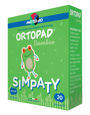 CEROTTO OCULARE PER ORTOTTICA ORTOPAD SIMPATY REGULAR 5,7X8,2 20 PEZZI - Farmacia Castello Srl