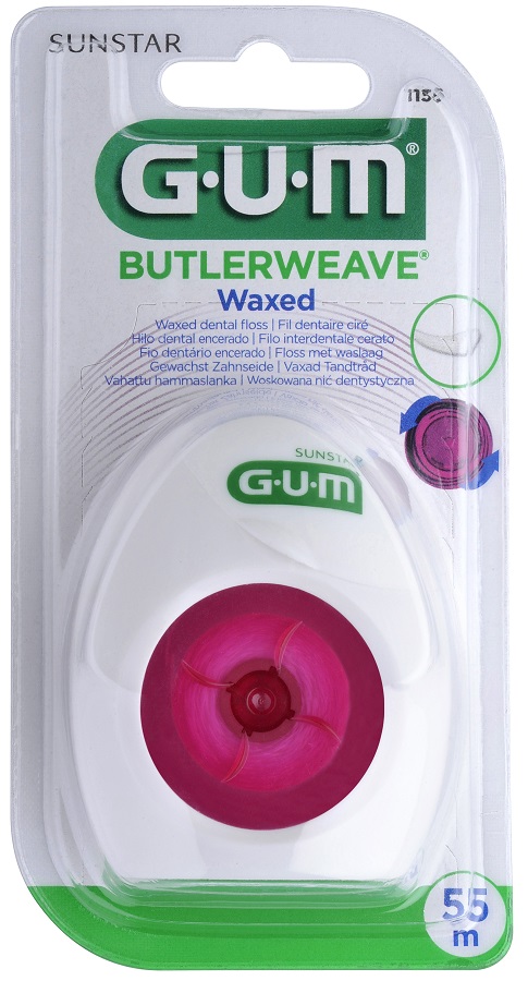 GUM BUTLERWEAVE FILO CERATO 55 M 1 PEZZO - Farmacia Castello Srl