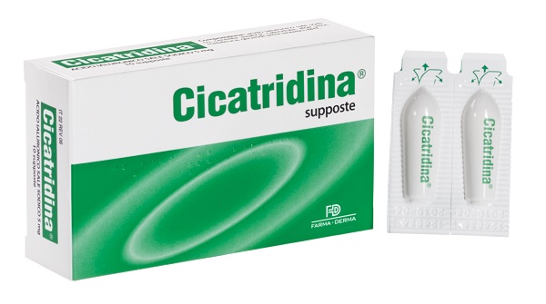 CICATRIDINA SUPPOSTE 10 PEZZI - Farmacia Castello Srl