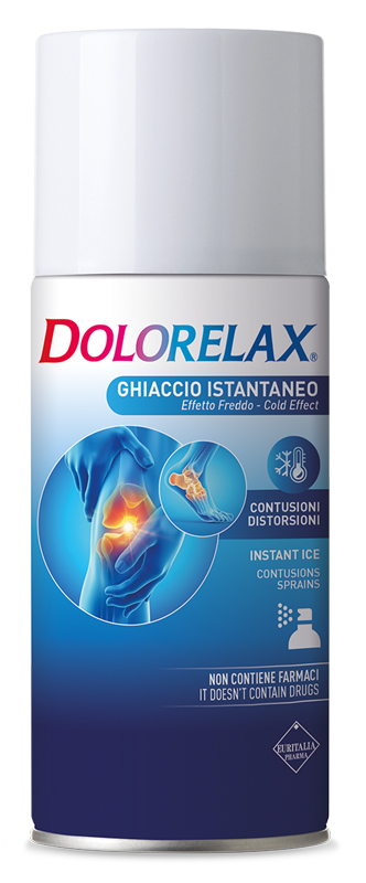 DOLORELAX ICE GHIACCIO ISTANTANEO SPRAY BOMBOLETTA CAPIENZA 150 ML - Farmacia Castello Srl