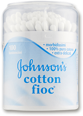 JOHNSONS BABY COTTON FIOC 100 PEZZI - Farmacia Castello Srl