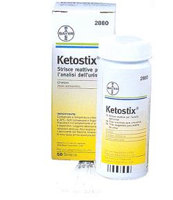 STRISCE MISURAZIONE CHETONURIA KETOSTIX 50 PEZZI - Farmacia Castello Srl