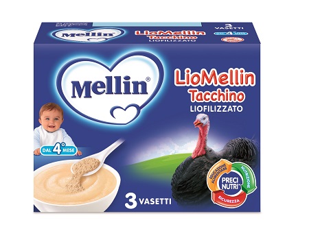 LIOMELLIN TACCHINO LIOFILIZZATO 10 G 3 PEZZI - Farmacia Castello Srl