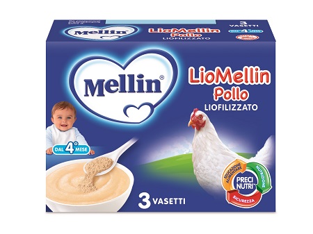 LIOMELLIN POLLO LIOFILIZZATO 10 G 3 PEZZI - Farmacia Castello Srl