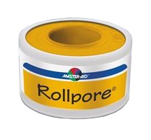 CEROTTO IN ROCCHETTO MASTER-AID ROLLPORE TESSUTO NON TESSUTO 5X2,5 - Farmacia Castello Srl