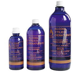 ALCOOL ETILICO DENATURATO 1 LITRO - Farmacia Castello Srl