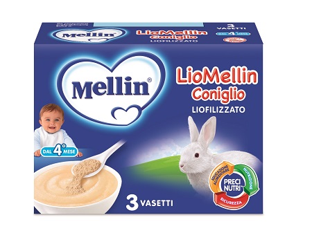 LIOMELLIN CONIGLIO LIOFILIZZATO 10 G 3 PEZZI - Farmacia Castello Srl