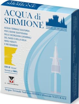 ACQUA SIRMIONE MINERALE NATURALE 6 FIALE 15 ML - Farmacia Castello Srl