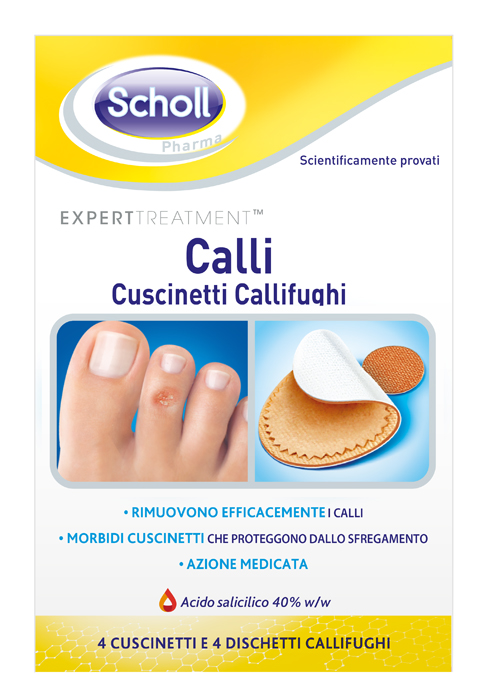 CEROTTO CALLIFUGO CALLI DURI 4 CEROTTI + 4 DISCHETTI - Farmacia Castello Srl