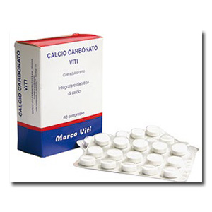 CALCIO CARBONATO VITI 60 COMPRESSE - Farmacia Castello Srl