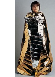 COPERTA ISOTERMICA ORO/ARGENTO 160X210CM - Farmacia Castello Srl