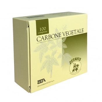 ZETAVIS CARBONE VEGETALE 40 COMPRESSE - Farmacia Castello Srl