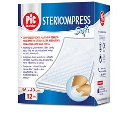 GARZA COMPRESSA IN TESSUTO NON TESSUTO 10X10CM 25 PEZZI X 4 BUSTE - Farmacia Castello Srl