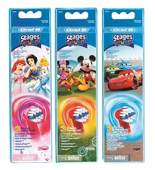 ORAL-B EB10/3K RICAMBI KIDS - Farmacia Castello Srl