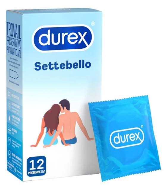 PROFILATTICO DUREX SETTEBELLO CLASSICO 12 PEZZI - Farmacia Castello Srl