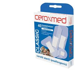 CEROXMED CLASSIC TRASPARENTI 40 CEROTTI ASSORTITI - Farmacia Castello Srl