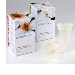 COPPETTA MESTRUALE MOONCUP TAGLIA A GRANDE PER DONNE CON PIU' DI 30 ANNI - Farmacia Castello Srl