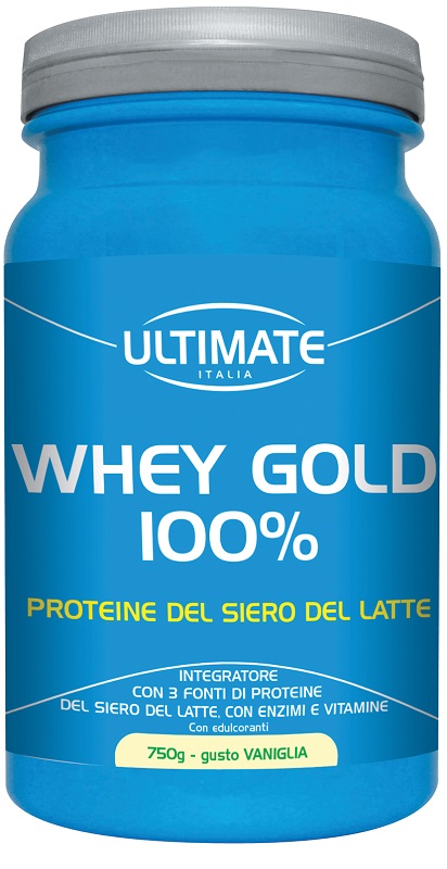 ULTIMATE WHEY GOLD 100 % VANIGLIA 750 G - Farmacia Castello Srl